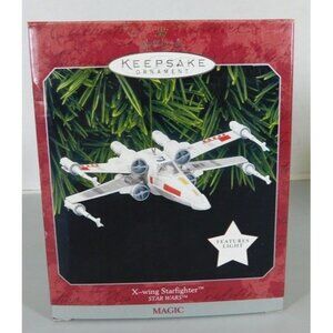 440/1365 Hallmark Keepsake Ornament ~ X-Wing Starfighter ~ Star Wars ~ 1998 ~ Ma